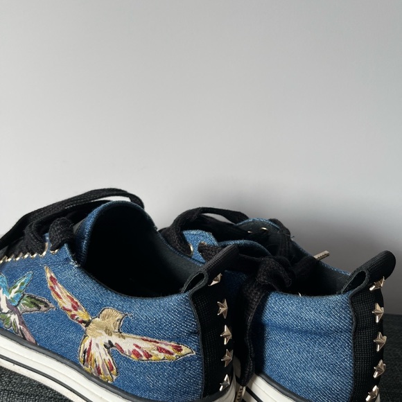 RED VALENTINO jeans sneakers - Picture 2 of 4
